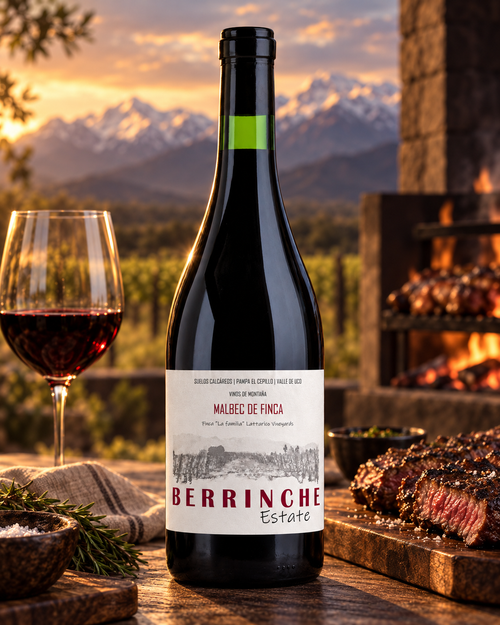 Berrinche Estate Single-Vineyard Malbec 2023 | Premium Argentine Malbec from Valle de Uco